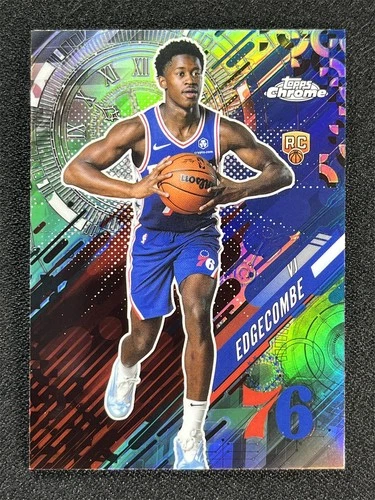 2025 Topps Chrome VJ Edgecombe Base (RAW)
