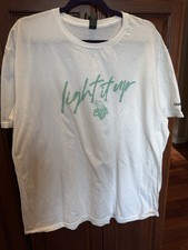 NWOT WNBA New York Liberty Chest Logo Light It Up T-Shirt. New. Size XL
