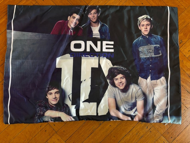 One Direction Pillow Case Harry Styles Liam Payne Two Sided Boy Band Teens