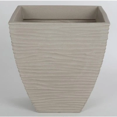 Übertopf Sylt Blumenkübel Pflanzenbox Kräutergefäß Garten Dekoration Innen Außen - Bild 1 von 4