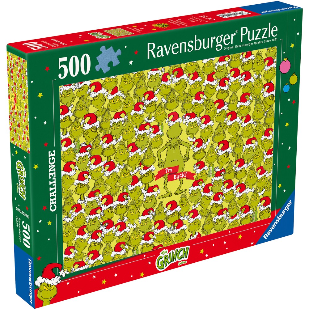 Ravensburger 500 Piece Challenge Jigsaw Puzzle  The Grinch