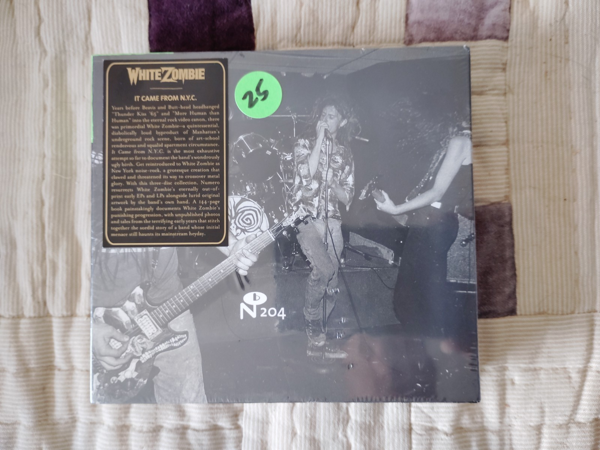 WHITE ZOMBIE - IT CAME FROM N.Y.C. (3 CD BOX SET 2016) VERY RARE