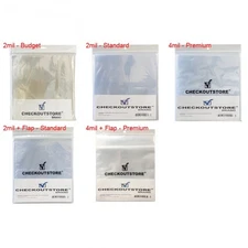 Clear Plastic OPP for 12" Vinyl 33 RPM Records (Outer Sleeves) Lot