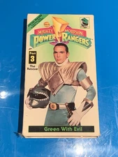 Mighty Morphin Power Rangers - Green With Evil, Pt. 3 (VHS) Tape Vintage