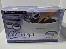 Remington DELUXE Therapy Paraffin Spa PFS-610 Mani Pedi Hands Feet Open Box New