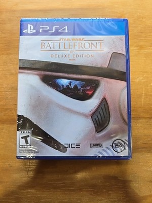 Star Wars Battlefront Deluxe Edition (Sony PlayStation 4, PS4) BRAND NEW SEALED
