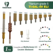 Locator Overdenture Abutment Locator Core Tool fits BioHorizons 3.5 GH0.5-7.5mm
