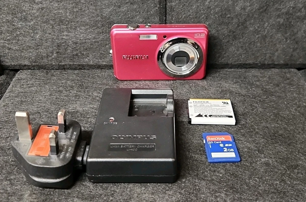 富士フイルム　FinePix J27 Fujifilm FinePix J27 10.2MP Digital Compact Camera Pink TESTED | eBay
