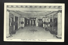 1927 Worcester, MA - Poli's Palace Theatre First Anniversary Postcard