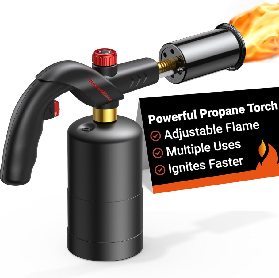 Powerful Adjustable Flame Torch for BBQ and Charcoal Fast Shipping