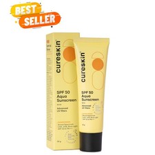 Luxury SPF 50 Aqua Sunscreen with Broad Spectrum UV  Blue Light Protection