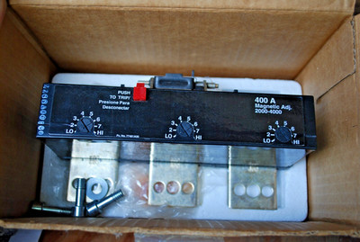 SIEMENS JD63T400 3 Pole 400 AMP Type JD LD SENTRON Breaker TRIP Unit JD6-A
