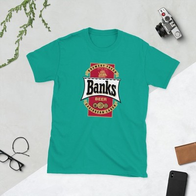 Banks Beer Shirt Barbados Caribbean Lager Tee