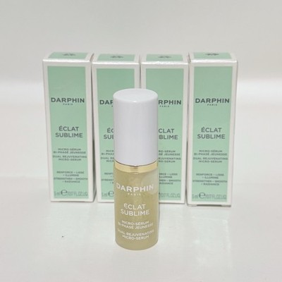 4 X Darphin Eclat Sublime Dual Rejuvenating Micro-Serum 5ml EA Total 20ml NIB