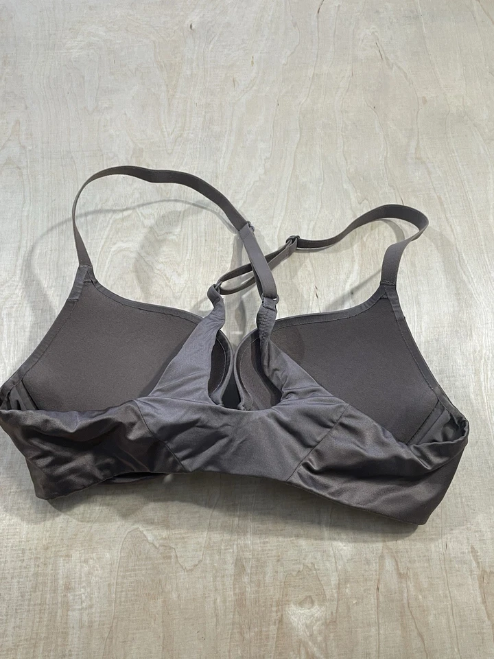 Victoria’s Secret Womens Push-up Racerback Front Closure Bra Sz 32A Brown - Image 4 of 4