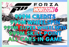 ALL UNLOCK PACK Forza Horizon 6 999M Credits 999M Super Wheelspin MORE