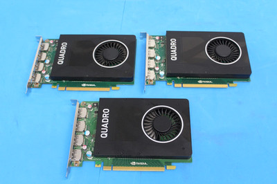 QTY-3 Dell Nvidia Quadro M2000 4GB GDDR5 Display Port x4 Graphics Card 0W2TP6 T9
