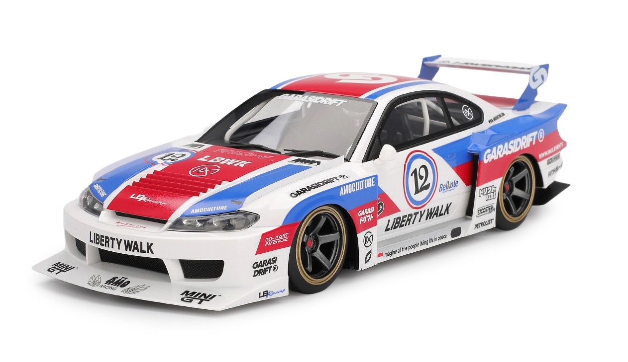 TSM Model 1/18 NISSAN LB-SUPER SILHOUETTE S15 SILVIA GARASI DRIFT X LBWK 2025