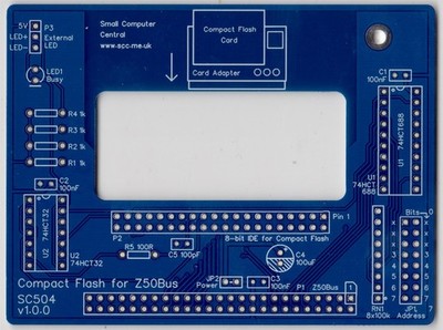 SC504   Compact flash storage card