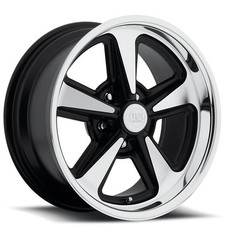 17x8 Us Mags Wheels U109 Bandit Matte Black Machined Rims 5x120.65 Et1 1pc