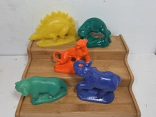 Mold A Rama Souvenir Zoo Figures --- Lot Of 5