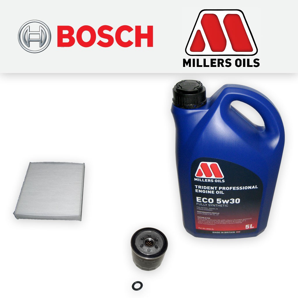 SERVICE KIT for FORD S-MAX 1.6 ECOBOOST OIL CABIN FILTERS +5w30 LL OIL 2011-2014