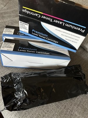 Premium Compatible Cartridge HP Laser Toner RH- CF283A Black Lot Of 3 - New