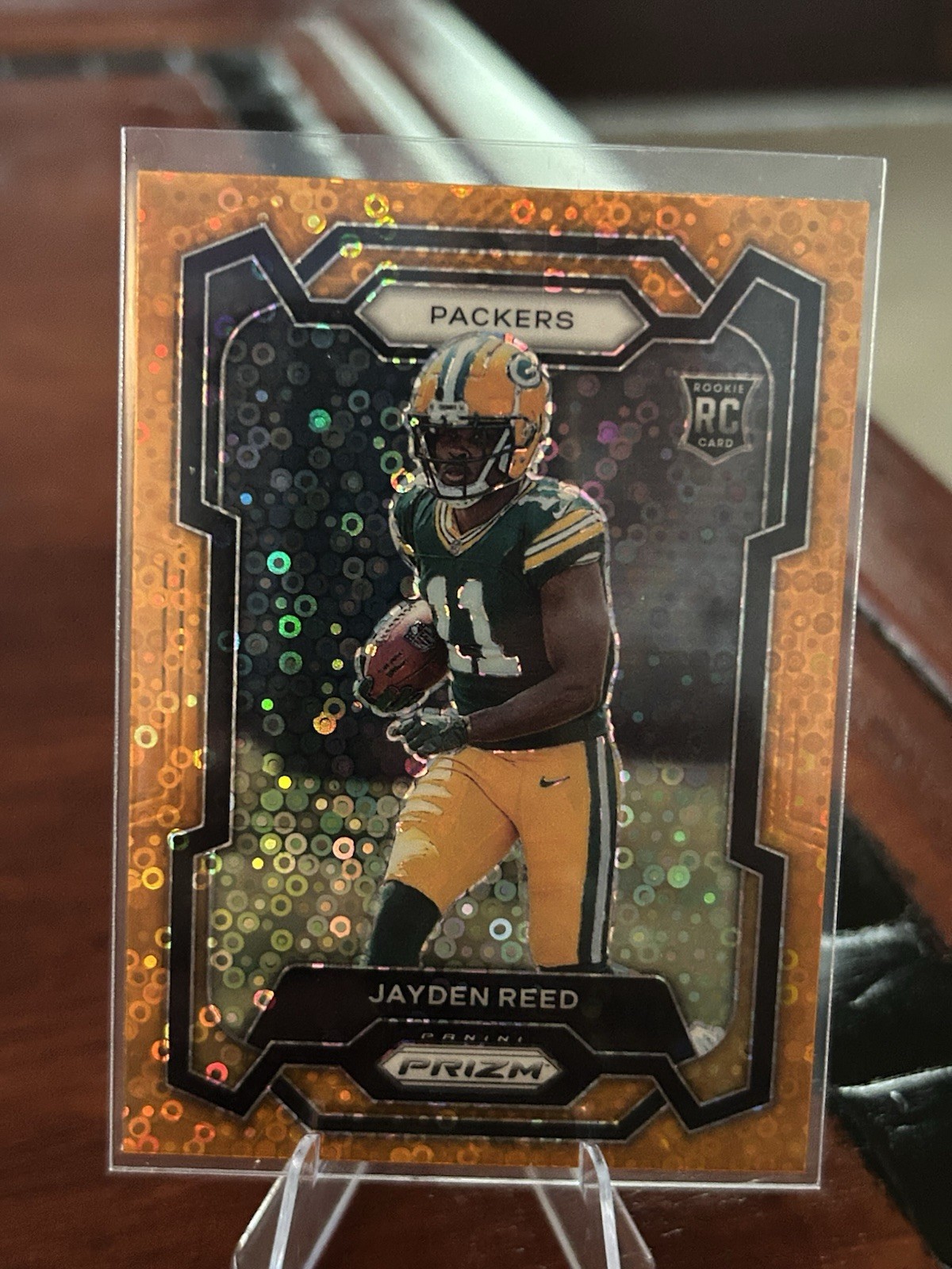 2023 Panini Prizm - Rookies Jayden Reed #334 Disco Prizm (RC)