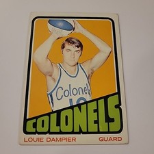 1972-73 Topps #198 Louie Dampier HOF Kentucky Colonels Vintage Basketball Card