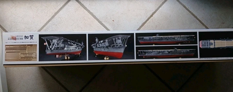 Fujimi 600246 IJN Kaga, Flugzeugträger/Carrier 1:350, mit UPGRADE/Bonus - Bild 3 von 4