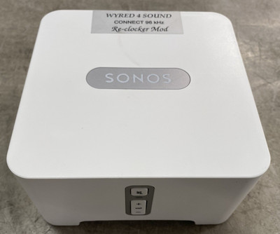 Sonos Connect Gen 1 Media Streamer 96Khz Re-clocker Mod by Wyred 4 Sound TESTED