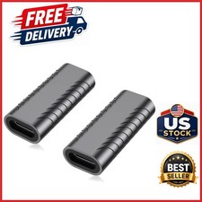 Space Gray USB C Adapter 2 Pack for Fast Charging  High-Speed Data Transfer