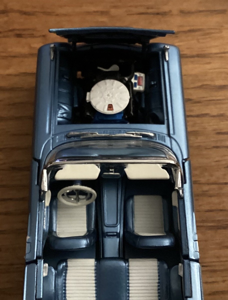 レア 美品 FRANKLIN MINT thunder bird サンダーバード New 1/43 scale Franklin Mint 1958 Ford Thunderbird Blue