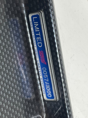 JDM SUBARU IMPREZA GC8 WRC 555 LIMITED EDITION STI 0057/1000 SHIFT CONSOLE RARE - Picture 2 of 9