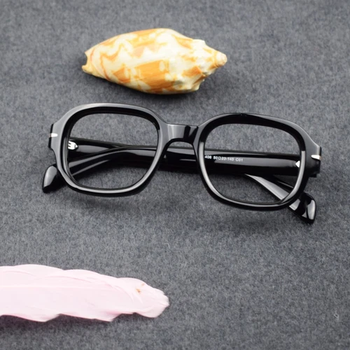 Acetat Dicke Vintage Brillenfassung Handgefertigt Eckig Herren Brille Brillengestell Unisex - Bild 29 von 42