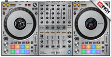 Pioneer DDJ-1000SRT Skin - Brushed Silver