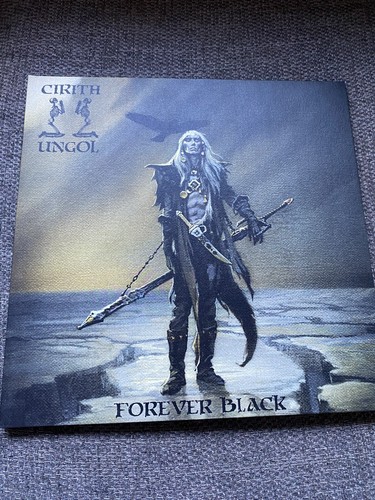 CIRITH UNGOL- Forever Black 180gr. HEAVY BLACK VINYL Gatefold +DL Card +Poster