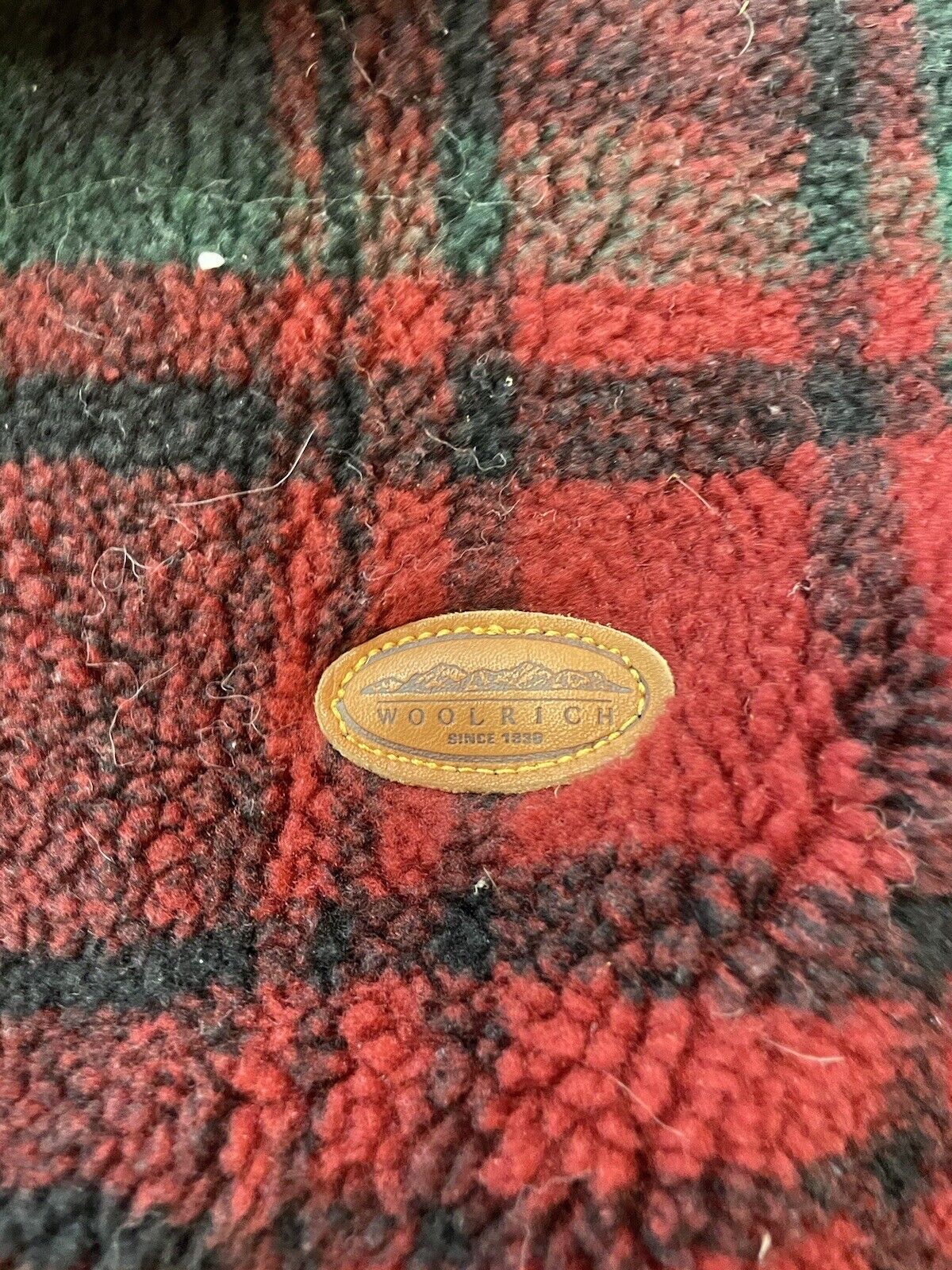 Vintage Preppy Hunting Woolrich Fleece Jacket / M… - image 4