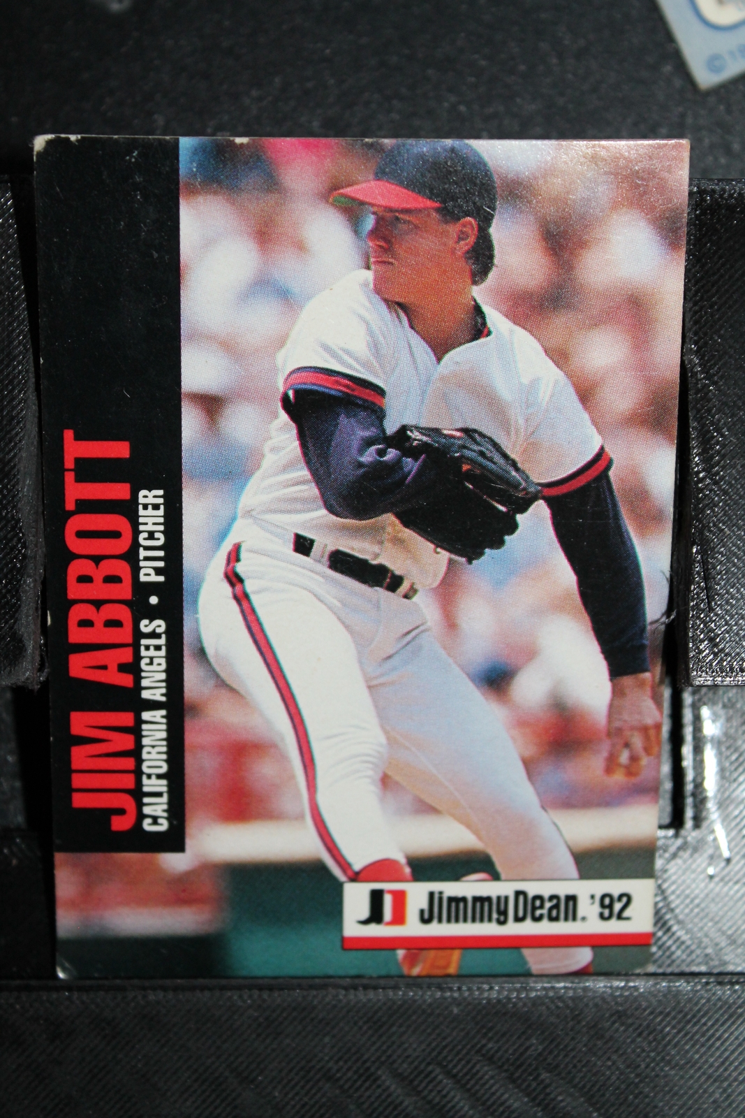 1992 Jimmy Dean #1 Jim Abbott