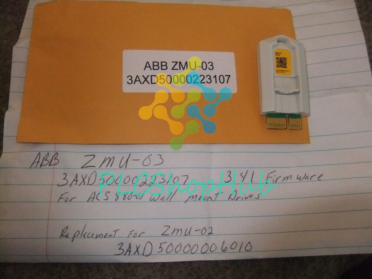 1PCS NEW ABB ZMU-03 / ZMU03 3.41 FIRM WARE / ACS880-01 WALL
