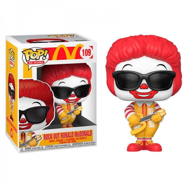 52991 Funko Pop! Mcdonald'S - Ronald Mcdonald Rockeando