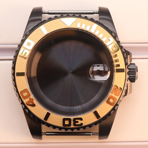 40mm Edelstahl Uhrengehäuse Saphirglas für Seiko NH35 NH36 2824 Uhrwerk - Bild 25 von 34