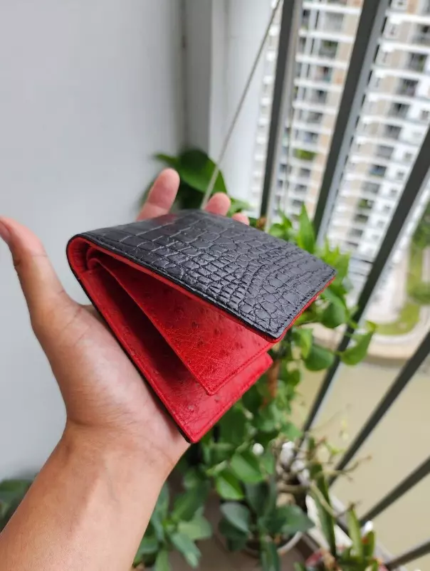Bifold wallet sale with money clip