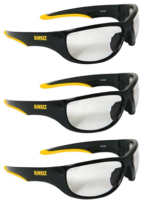 DeWalt DPG94-1 DOMINATOR Safety Glasses CLEAR Work Eyewear Sunglasses 3 PR