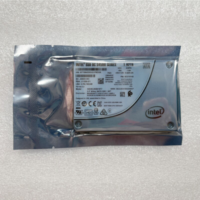 Intel SSD S4500 1.92TB DC Series 2.5'' SATA III Solid State Drive SSDSC2KB019T7