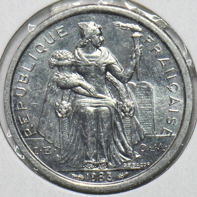 French Polynesia 1983 Franc 196909 combine shipping