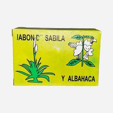 Jabon de Sabila y Albahaca Producto Esoterico Basil and Aloe