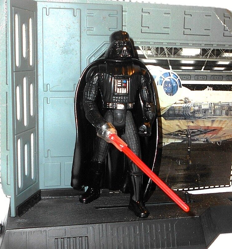 STAR WARS Power of the Force DARTH VADER 1997 1996 deluxe fx light