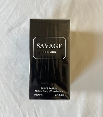 Brand New & Sealed SAVAGE For Men Eau De Parfum Spray 100ml by Fragrance Couture