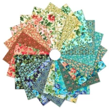5" Charm Pack Squares Decadent Garden Complete Collection Cotton Fabric M517.99